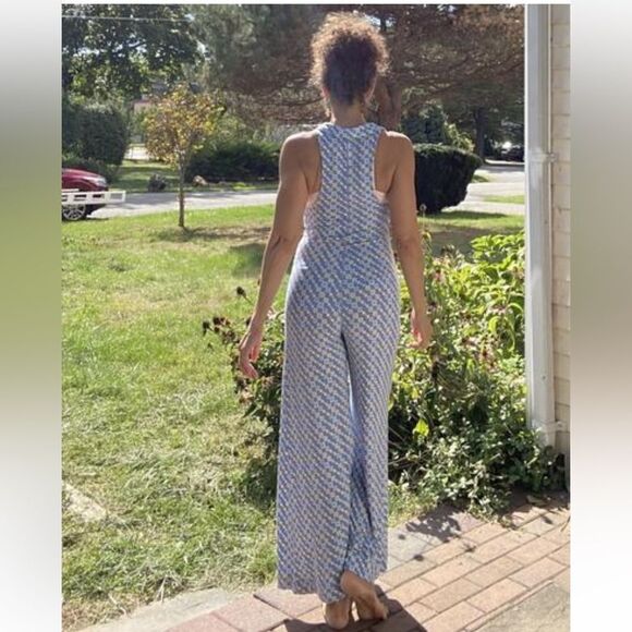 New Free People Shayla Halter Jumpsuit/ size S - Picture 6 of 11